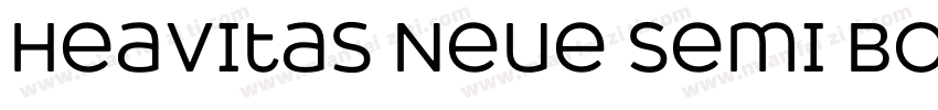 Heavitas Neue Semi Bold字体转换